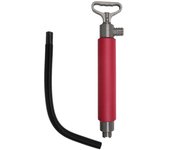 Bomba de agua portátil de mano con manguera de extensión de eficiencia mejorada para deportes acuáticos, color amari