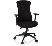 Silla de oficina / silla giratoria office xt pro tela negro hjh office