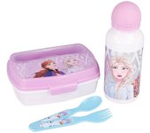 Set de menaje infantil frozen one heart rosa 21 x 18 x 7 cm verde turquesa
