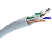 Cable de red extralink cat6 utp (u/utp) v2 indoor twisted pair 100m
