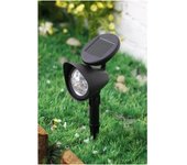 Proyector solar de plástico galix - negro