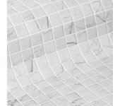 2m2 gresite para piscina mate mármol carrara 25x25mm