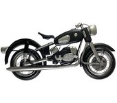 Origen home decor adorno pared moto harley placas metal | placa de metal negro - 48x97x4cm