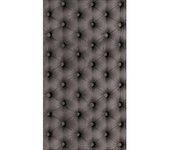 Calcomanía de refrigerador y lavaplatos, elegancia gris capiton decoración de reconfort de estilo moderno, 180 cm x 100 cm