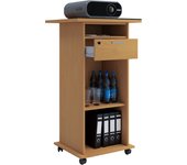 Carro de mesa proyector ruedas neta
