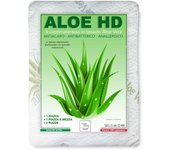 Funda de colchón aloe vera hd antiácaros e hipoalergénica made in italy 1 cuadrado y medio