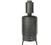 Theca estufa leña ecodesing n.4 16.5 kw,tubo 110 mm. ( te incluida )