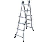 Escalera ktl k1 escalera ktl telescópica multifunción 5+5 peldaños con base