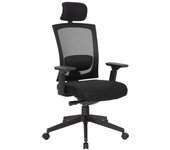 Silla giratoria joy comfort - base de estrella negra