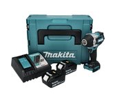 Makita dtw 701 rtj boulonneuse à chocs 18 v 700 nm 1/2 xpt brushless + 2x batteries 5.0 ah + 1x chargeur + makpac