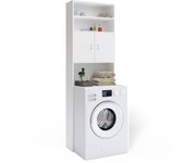 Mueble lavadora blanco 195x63x20cm