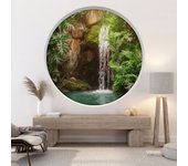 Vinilo adhesivo decorativo trampantojo 3d - cascada
