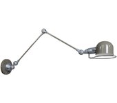Mexlite - aplique de pared - davin - verde - aluminio metal - lámpara de cabecera - e14 - 7656g