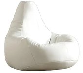 Puff bean bag deri armut blanco