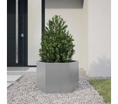 Jardinera hexagonal 69x60x45 cm acero galvanizado