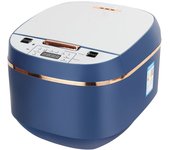 Arrocera eléctrica de calor tridimensional y 900w. funciones y programas de cocina pregrabados. cuenco antiadherente de 5 capas con 5l de capacidad.