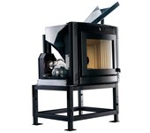 Chimenea de pellets ravelli mod rc1000