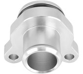 Accesorio de manguera de agua de aleación de aluminio de repuesto para 335i 11537541992 11537544638 (plateado)