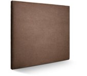 Cabecero liso tela cabecero de cama tapizado para camas de 90 y 105 (115 x 120 cm) tela marron sueños zzz