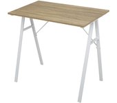 Rebecca mobili escritorio de oficina de acero beige mesa moderna de pc para juegos