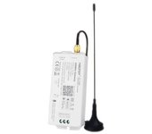 Controlador led rgb / rgbw / rgb+cct dc5v ip20 lora dmx512 wifi / google inicio / alexa wl433