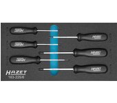Hazet 163-225/6 juego de destornilladores ∙ torx® ∙ perfil torx® interior ∙ t10 – t30 ∙ número de herramientas: 6