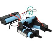 Vhbw 1x batería compatible con aeg cx7-2 45bm 90094072500, cx7-2-45ho 900277595 00, cx7-2-45im 900277442 00 aspiradora (1500 mah, 18 v, li-ion)