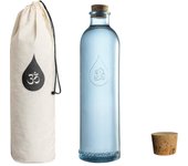 Botella vidrio reciclado omwater gratitude 1,23 l