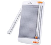 Cortadora de papel titanio 12 inch a4 cortador con automático seguridad safeguard, blanco (909-2b)-jielisi