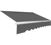 Balcón banne banne banne banne balcón al aire libre balcón balcón anti-uv garden ventana de jardín gris 350 x 250 cm
