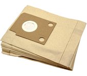 Vhbw 10x bolsa compatible con hoover amigo 1500, ar 10 - 40 aria, ar 10 / ar10 aspiradora - papel, 26 cm x 21 cm color arena