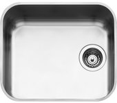 Smeg um45 fregadero fregadero encastrado bajo encimera rectangular acero inoxidable