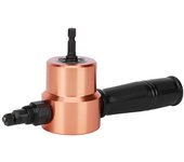 Taladro de corte de doble cabezal, cortador de chapa, mordedor, herramienta de corte, accesorio para taladro eléctrico