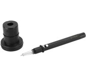 Lubricante automático para relojes, bolígrafo con alfiler de aceite, herramienta de reparación de relojes de aleación para relojeros (7718-1a)