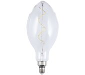 Bombilla led dison xl 8w acabado transparente 34 cm(alto)14 cm(ancho)14 cm(largo)