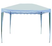 Cenador plegable de aluminio vigor, funda de 160 g, 300x200 cm