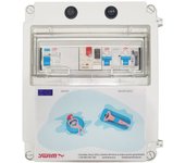 Cuadro eléctrico piscina bomba 0.5cv con contactor| guardamotor