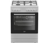 Cocina gas y eléctrica beko fbe6212owd bco 4f