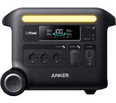 Anker solix f2600 estación de energía profesional, batería portátil de 2560 wh, power station de 3*ac y 2400 w