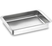 Bandeja metálica rustidera lacor | inoxidable | 35 x 26 x 5.5 cm | rustidera resistente horno | lacor