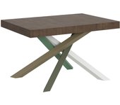 Mesa extensible 90x130/234 cm volantis nogal estructura multicolor 4/a