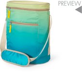 Bolsa nevera sunset green de peva en tono verde lt 21.