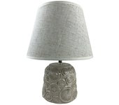 Lámpara de mesa versa sabela cerámica 22,5 x 29,5 x 12,5 cm