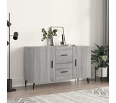 Aparador | aparador de comedor | armario de cocina de madera de ingeniería gris sonoma 100x36x60 cm cfw49077
