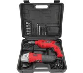 Itools taladro percutor 500w + amoladora 500w + maletín 17 accesorios
