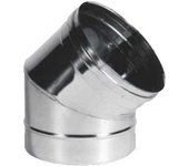 Codo inox sectores 45° 13 maral