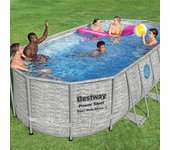 Conjunto de piscina bestway power steel swim vista 549x274x122 cm