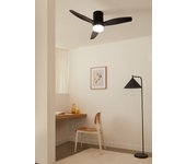 Windcalm dc - función verano/invierno - ventilador de techo 40w silencioso ø112 cm con luz y mando a distancia