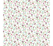 Papel pintado floral rositas
