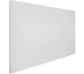 Cabecero tapizado jade| cabezal acolchado | tapizado en polipiel de alta gama | color blanco | medida: 140x110x5 cm (cama 135/140 cm)
